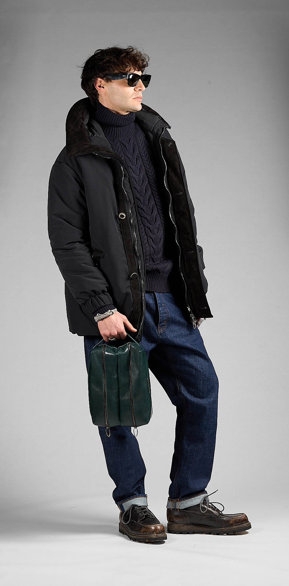 daniele basta leather and silver bags - WEARING